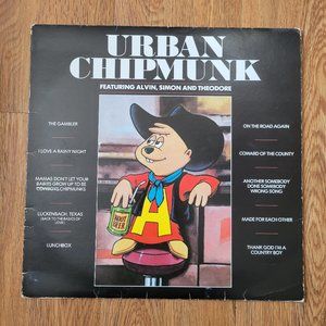 Vtg 1981 Vinyl The Chipmunks 'Urban Chipmunk' LP Record
